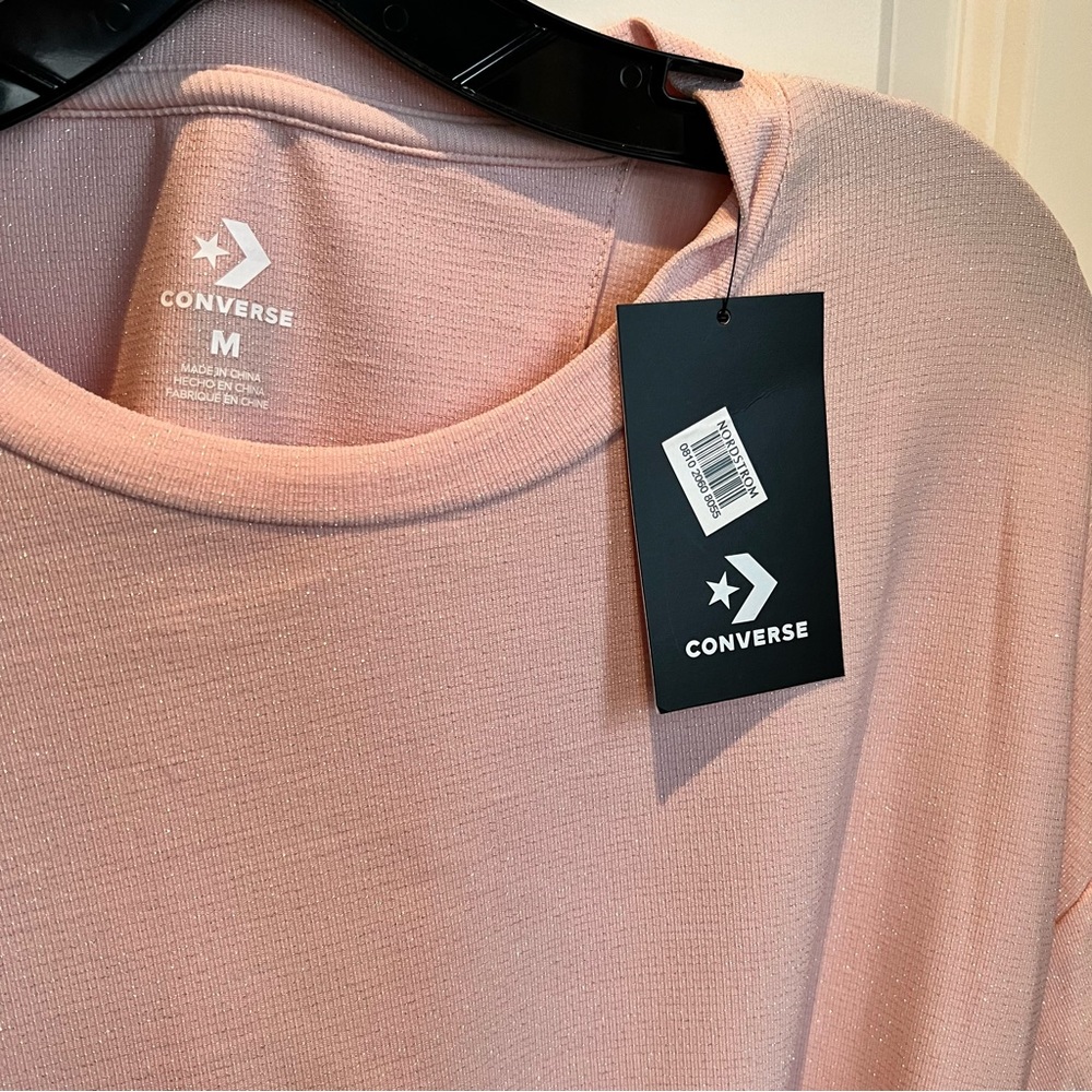 CONVERSE x Miley Cyrus Pink Shirt/Dress - Picture 9 of 14